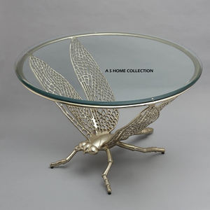 Mesa de Centro de Aluminio con Espejo, Diseño Tradicional, Elegante, Hecha a Mano, Forma Personalizada, Venta al por Mayor - Product Image 5