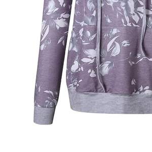 Sublimación personalizada Impresión logotipo Casual liso en blanco suave suelto Unisex sólido algodón polar francés Terry mujeres Sudadera con capucha de gran tamaño - Product Image 6