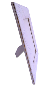 Nuevo diseño moderno personalizado, Color lavanda liso, papel de algodón bordado de hecho a mano, lindo marco de fotos para decoración del hogar - Product Image 3