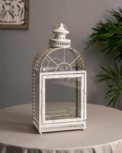 Available High Quality Round Available Glass Candle <b>Jar</b> for Home & Hotel Decoration New Design Best Price Metal Candle Lantern - Product Image 1