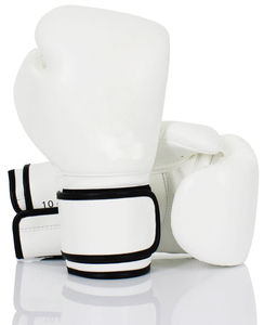 Gants d'entraînement de boxe pour adultes, cuir professionnel, respirant, antichoc, évacuation de l'humidité, fermeture à boucle et crochet, ensemble personnalisable pour - Product Image 1