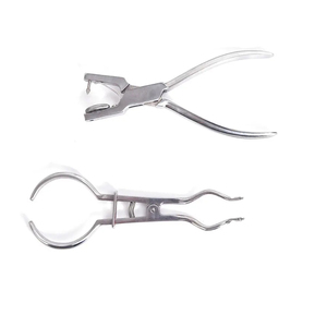 Qualité chirurgicale 18 pièces ensemble d'instruments de barrage en caoutchouc dentaire chirurgical meilleure qualité ensemble de pinces de barrage en caoutchouc dentaire - Product Image 6