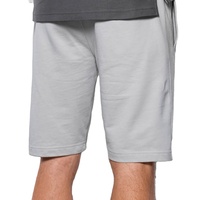 LOGO personnalisé Populaire High Street Essentials Shorts de sport pour hommes Longueur au genou GYM Hommes Bouton Chemises à manches courtes Shorts Set Two