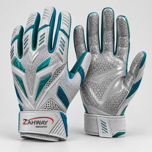 Gants de football américain professionnels, légers, respirants, couleur personnalisée, logo, haute qualité, unisexes - Product Image 1