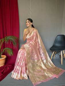 Dola Silk Saree Collection คุณภาพสูงดีไซน์แบบคลุมทั้งหมดของ Pichwai Kalamkari สำหรับเจ้าสาวในงานแต่งงาน - Product Image 2