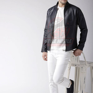 Chaqueta de Cuero para Hombre, Diseño Único, Chaqueta de Invierno Ligera y Transpirable, Superventas - Product Image 6