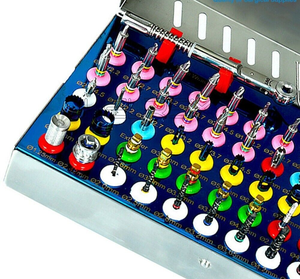 Ensemble universel de 50 pièces de kit d'implants dentaires extenseur osseux et forets coniques en acier durable Source d'énergie électrique - Product Image 5