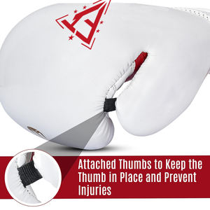 Gants de boxe personnalisés avec logo et couleur, sac de frappe, gants d'entraînement de boxe, support de poignet à boucle et crochet, gants de sparring de boxe - Product Image 5