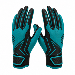 Gants de football rembourrés offrant une protection contre les chocs, une forte adhérence de la paume et un confort flexible pour l'entraînement, la compétition et les jeux de contact. - Product Image 2