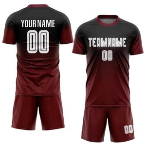 ชุดเสื้อเจอร์ซีย์ฟุตบอลฝรั่งเศสชุดเครื่องแบบ unisex พิมพ์ลายด้วยความร้อนแบบระเหิดสำหรับผู้ใหญ่ผลิตในประเทศไทย - Product Image 1
