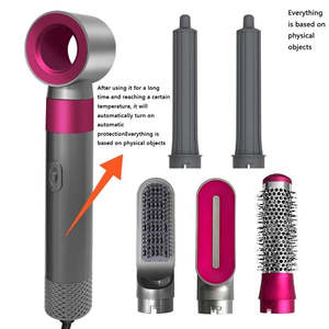 Venta al por mayor 10-Pack 5-in-1 Ionic Hair Dryer Brush Set Incluye alisar rizar y secar los tipos de estilismo - Product Image 5