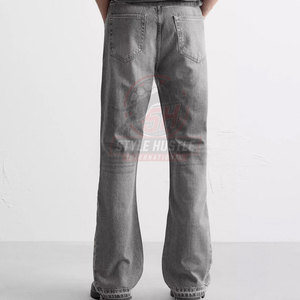 Pantalones de hombre con diseño nuevo al mejor precio, pantalones de hombre estilo flare para ropa urbana de adultos. - Product Image 2