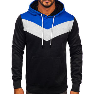 Sudadera con Capucha para Hombre, 100% Algodón Grueso, Color Liso, Teñido, Ecológico, Larga, para Invierno, Estilo Urbano - Product Image 1