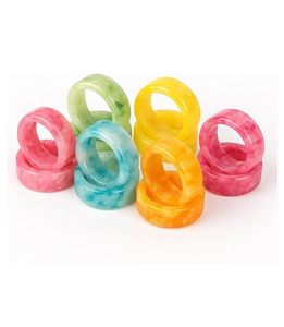 Anillos de Servilleta de Resina Modernos y Ecológicos de Diseño Personalizado, Diferentes Colores, Tamaños Personalizados, Regalos Empresariales de Alta Calidad, Muestra - Product Image 4