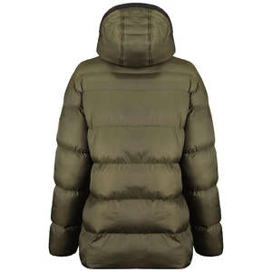 เสื้อแจ็คเก็ตผ้าแคนวาสทรงพัฟเฟอร์สำหรับผู้หญิง ดีไซน์ทันสมัย ราคาสุดคุ้ม สำหรับฤดูหนาว ดูเรียบง่าย น้ำหนักเบา สวมใส่สบาย เนื้อผ้านุ่ม สไตล์ลำลอง - Product Image 2