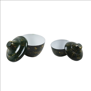 มาใหม่ที่กําหนดเองเหล็กโลหะน้ําตาลหม้อออกแบบใหม่คอนเทนเนอร์ Jar พร้อมฝาปิดสําหรับห้องครัวทรงกลมรูปทรงโมเดิร์นธีมเหล็ก - Product Image 6