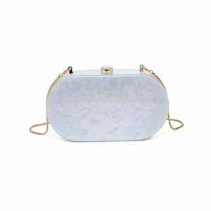 High Grade Resin Box Lady Clutch <b>Bags</b> New Design Resin Purse Epoxy Resin <b>Bag</b> Chain Purse Clutch From India by Star Crafts India - Product Image 3