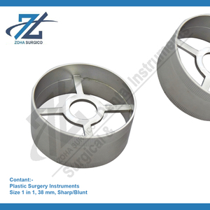 Marqueur Freeman Areola en acier inoxydable taille 38 mm avec marquage intérieur 4 étoiles Sharp/Blunt Medical Orthopedic Surgical Made Pakistan - Product Image 2