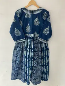 ชุดเดรสสเก็ตเตอร์พิมพ์ลายสีดำ ทำมือ ผ้าฝ้าย 100% สไตล์หวาน เอวธรรมชาติ ราคาขายส่ง คุณภาพส่งออก สำหรับงานแต่งงาน - Product Image 3