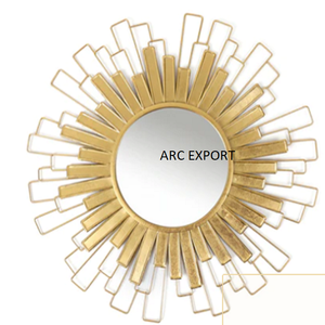 Wall Decor <b>Gold</b> Metal Round Shape Stylish Luxury Home Decoration <b>Accessories</b> In High Quality Wall Art in Affordable Price - Product Image 4