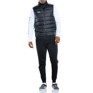 Venta al por mayor Plain Winter Puffy Gilet Hombre Chaleco Transpirable Winter Puffy Gilet Hombre VestGaaHurlingGaelicPadded PufferJecketZipper Gilet - Product Image 3