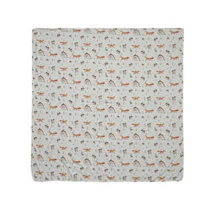 La meilleure couverture de bébé imprimée par animal de qualité lit jette la couverture douce de support de pointillé de double face pour le bébé - Product Image 3
