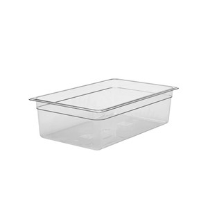 Bac Gastronorme GN 1/1 en Polycarbonate 53 x 32,5 x 15 h cm – Équipement de Restauration, Fournitures pour Restaurants, Contenants Gastronormes - Product Image 1
