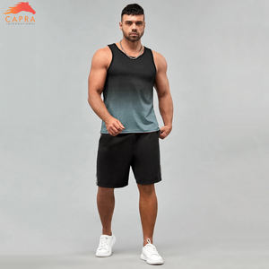 Débardeur de sport personnalisé pour homme, tricoté, brodé, sans manches, respirant, style décontracté, pour la musculation - Product Image 5