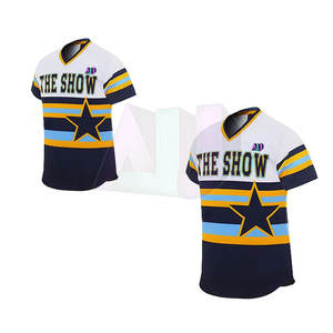 Uniforme de Béisbol Profesional, Conjunto Deportivo, Tela Duradera 100% Poliéster, Impresión Personalizada, Jersey y Pantalones de Talla Grande - Product Image 3