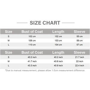 Abrigo Largo de Lana y Cachemira de Doble Cara para Mujer, Invierno, Doble Botonadura con Cierre de Botones, Tejido Liso Teñido Transpirable - Product Image 1