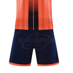 Ropa Deportiva Transpirable de Manga Corta, Uniformes de Fútbol para Hombre, 100% Poliéster, Alta Calidad, Venta Directa de Fábrica - Product Image 2