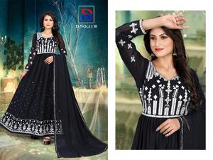 ผ้าจอร์เจียสำหรับงานปักผ้าฟอยล์สไตล์จีนพร้อมลูกไม้ผลิตจากอินเดีย - Product Image 3