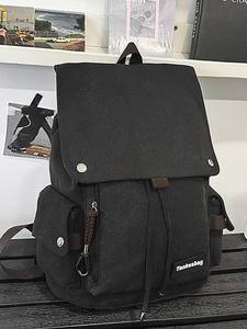 High Campus Harajuku Canvas Women <b>Backpack</b> <b>Large</b> Capacity School Bag For Junior Senior High College Girls Travel Daily Use - Product Image 3