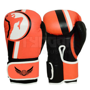 Gants de boxe en cuir PU vente directe d'usine gants de boxe gants de boxe professionnels vente en gros - Product Image 1