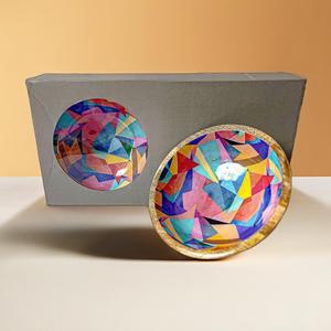 Ensaladera de Acacia Juego de 2 elegantes cuencos de madera para servir perfectos para comidas diarias y festivas - Product Image 1