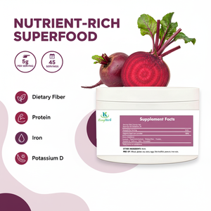 ผงบีทรูทออร์แกนิกขายดีแบบ OEM/ODM ช่วยเพิ่มพลังงานและเสริมสร้างระบบภูมิคุ้มกัน - Product Image 2