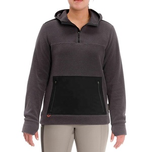 Hommes Femmes Quick Dry UPF 50 Plus Size Fishing Hoodie Mesh Breathable Wear Chemise de pêche à capuche personnalisée à manches longues avec masque - Product Image 1