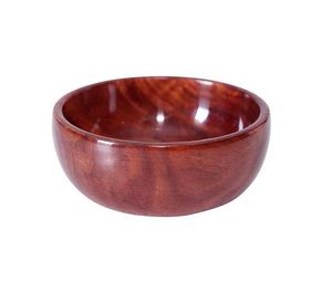 Bol en bois classique moderne écologique résistant à la chaleur sans BPA pour servir le dîner le déjeuner la salade les fêtes la décoration de la cuisine - Product Image 2