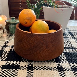 Nuevo y Exquisito Tazón para Ensalada de Madera de Acacia Hecho a Mano, Listo para Fiestas, Vajilla de Cocina de Hotel para Servir Dátiles, Dulces y Frutos Secos - Product Image 1