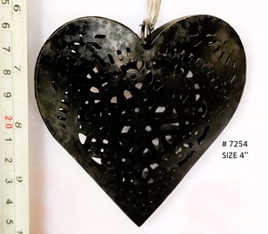 เครื่องประดับโลหะห้อยรูปใบไม้สำหรับประดับตกแต่งต้นคริสต์มาสอุปกรณ์ตกแต่งบ้านทำจากเหล็กขนาด3นิ้ว - Product Image 3