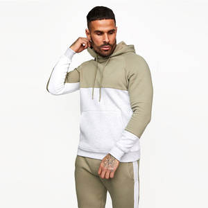 Conjunto Deportivo de Invierno para Hombre, 2 Piezas, 100% Algodón, Felpa, Transpirable, Ropa Deportiva Informal de Manga Larga para Correr - Product Image 3