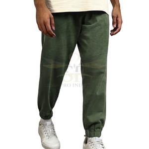 กางเกงวอร์มสำหรับผู้ชายกางเกงซับเหงื่อผ้ากรดซักสบายๆแบบลำลอง - Product Image 2