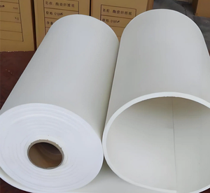 Papel de fibra cerámica de suministro de fábrica Papel de fibra cerámica 1260 de alta pureza para horno industrial - Product Image 5