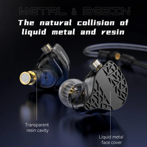 <span class=keywords><strong>TRN</strong></span> Mars Auriculares intrauditivos Hifi Triple Hybrid 1DD + 1BA + 1 Controlador de vibración Monitores de DJ con cable Auriculares de juego - Product Image 6