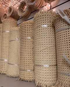 Rollo de correas de caña de ratán natural 100% al por mayor para muebles de comedor al aire libre y juegos de jardín-Tamaños personalizados disponibles - Product Image 6