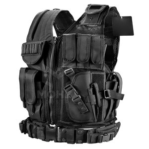 New Arrival High Quality Men <b>Tactical</b> <b>Vest</b> Summer Breathable Quick Dry Low MOQ Latest Design Made in Pakistan - Product Image 2