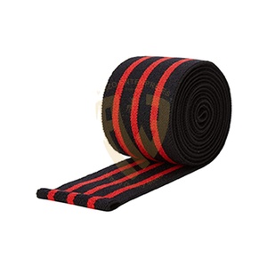 High Quality Adjustable <b>Compression</b> Gym <b>Knee</b> Wraps Men Women Weightlifting Powerlifting Squats Elastic <b>Knee</b> Sleeve Comfortable - Product Image 1