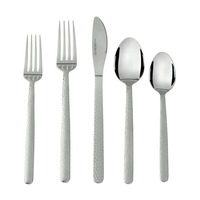 Ensemble de couverts de haute qualité en acier inoxydable, design vintage, finition miroir, 48 pièces, pour mariage et fête