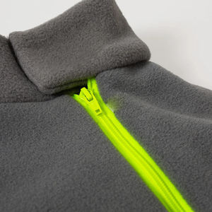 Venta al por mayor abrigo de lana para perros pulóver chaqueta de lana cierre de cremallera chaleco para perros abrigo de invierno cálido para perros - Product Image 3