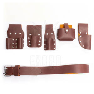 Ceintures en cuir à boucle en acier décontractées confortables personnalisées de haute qualité en gros - Product Image 2